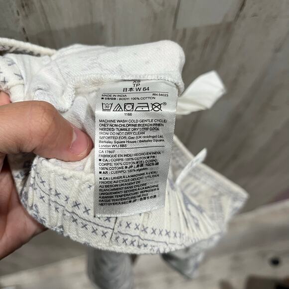 Gap Body Reindeer Flannel 100% Cotton Sleep Pants Womens XS Lounge Cozy Holiday - Picture 6 of 8